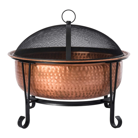 Fire Sense Palermo Copper Manual