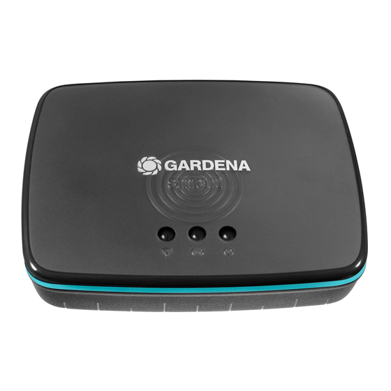 Gardena smart Gateway Operator's Manual