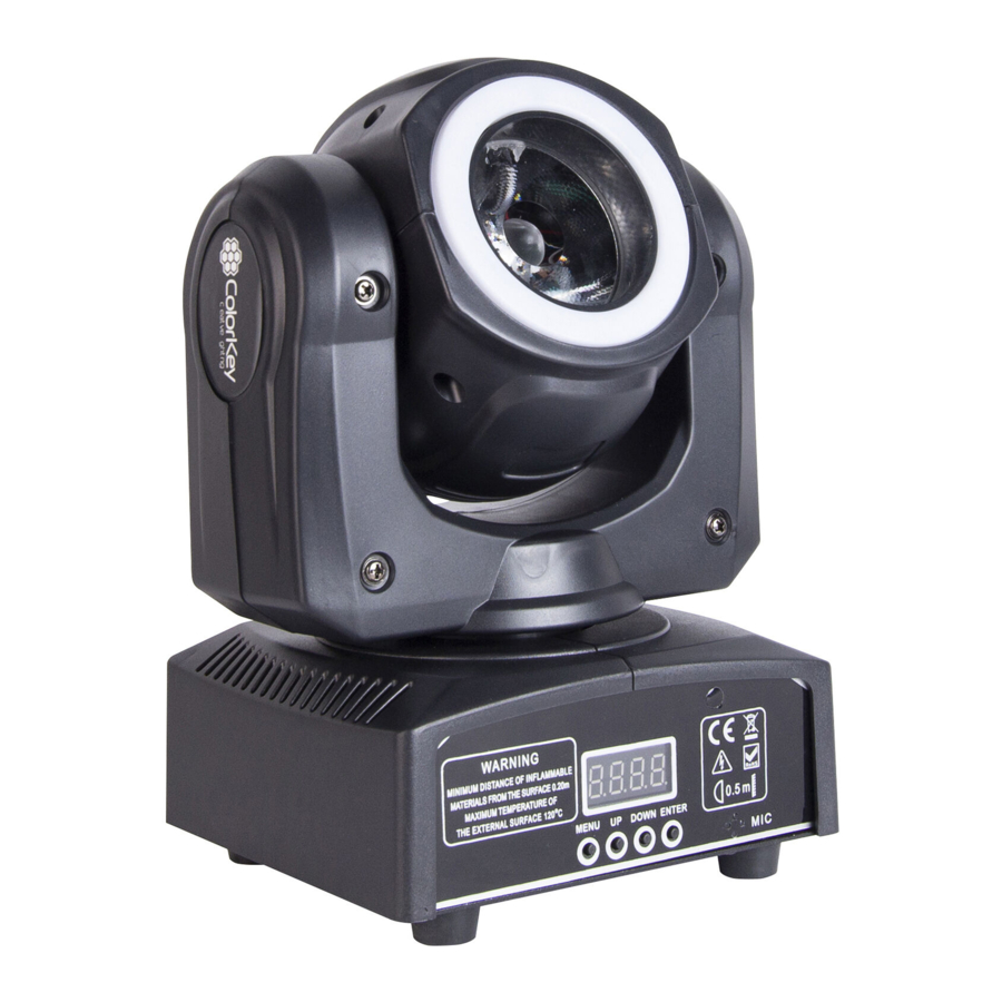 ColorKey Mover Halo Beam QUAD MKII User Manual