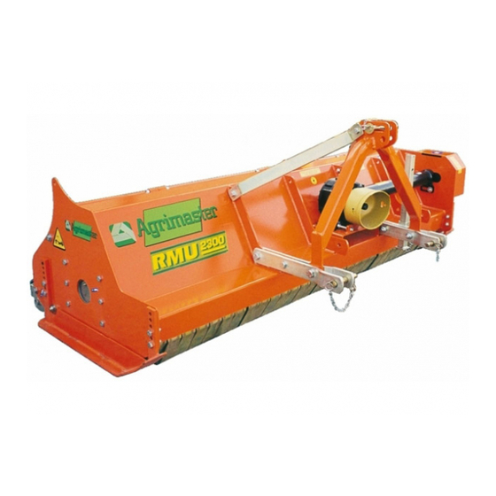 AGRIMASTER RMU 1250 Use And Maintenance Manual