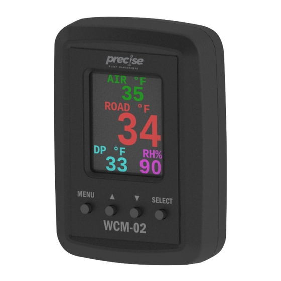 PreCise WCM-02 Installation And Operation Manual