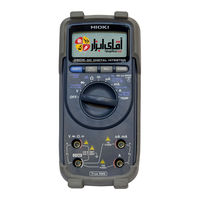 Hioki 3805-50 Instruction Manual