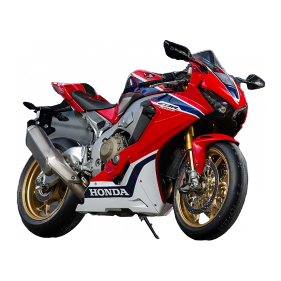 Honda CBR1000ST Manual