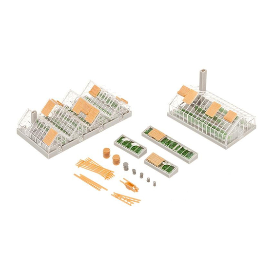 Faller Small Market Garden 232225 Assembly Instructions