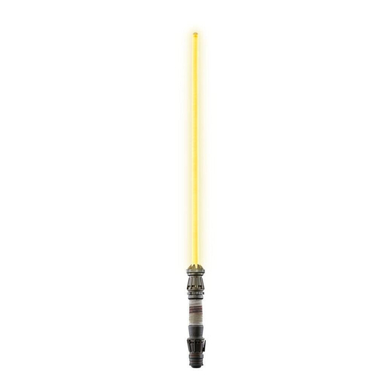 Hasbro Star Wars Force FX Elite Rey Skywalker Quick Start Manual