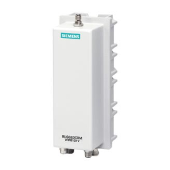 Siemens RUGGEDCOM WIN5137-V Installation Manual