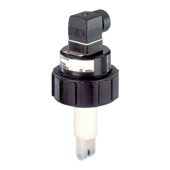 User Manuals: Bürkert 8220 Conductivity Sensor