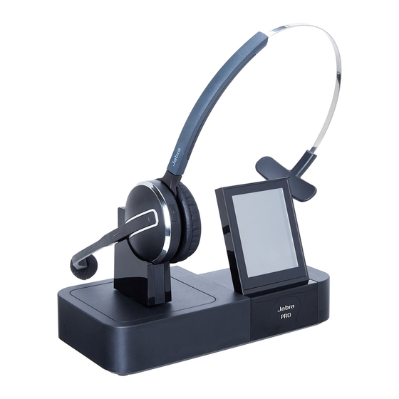Jabra PRO 9460 Setup Manual