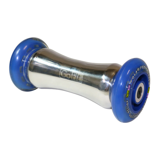 GoFit Polar Foot Roller Owner's Manual