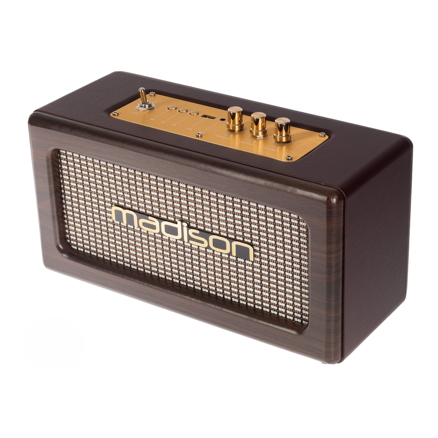 Madison FREESOUND-VINTAGE-WD Manual