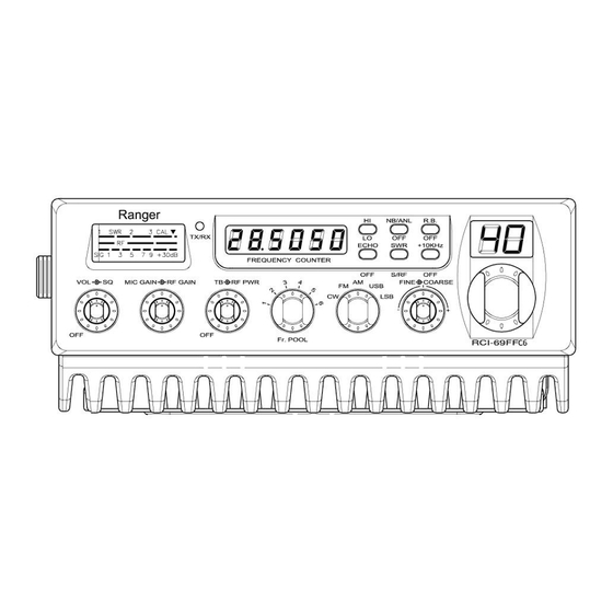 Ranger Communications RCI-69FFC6 User Manual