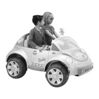 Fisher-Price POWER WHEELS Barbie DUNE BEETLE Owner's Manual With Assembly Instructions