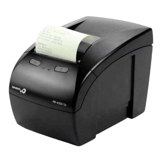 Bematech MP-4000 TH Quick Start Manual