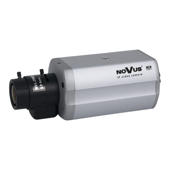 Novus NVIP-TDN5410C/MPX1.0 User Manual