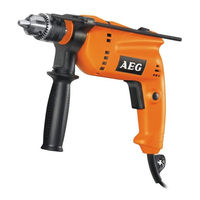 AEG SBE 550 R Instructions For Use Manual