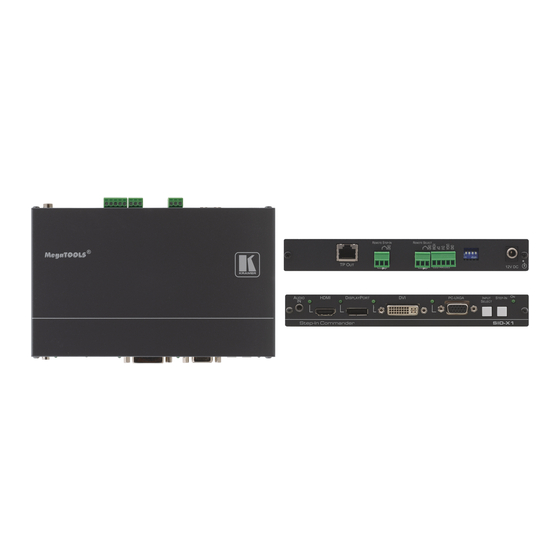 Kramer SID-X1 User Manual