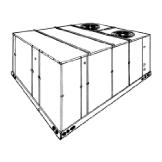 York SUNLINE 2000 B1CH180 Installation Instructions Manual