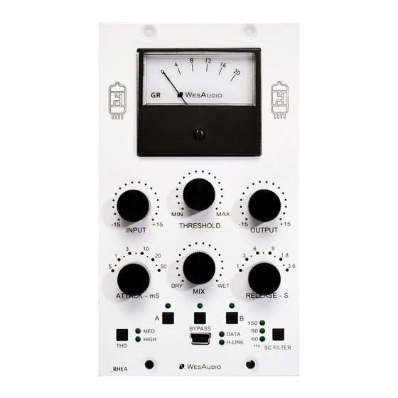 WesAudio RHEA Manual