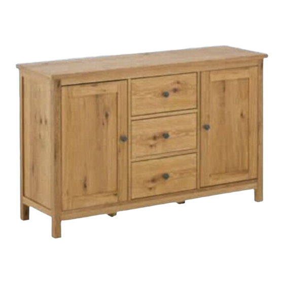 Jysk Wild Oak 52514001 Assembly Instructions Manual