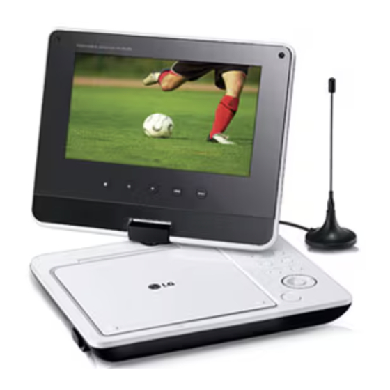 LG DP372D-P Manual