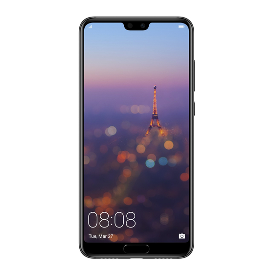 Huawei P20 Pro User Manual