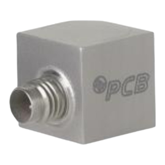 PCB Piezotronics ICP 356A15 Installation And Operating Manual