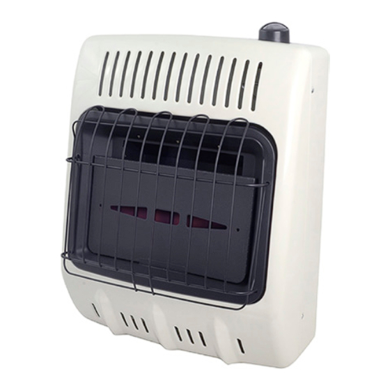 Mr. Heater MHVFIH10LP Operating Instructions And Owner's Manual