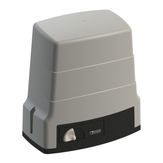 Roger H30 Series Instructions And Recommendations For The Installer