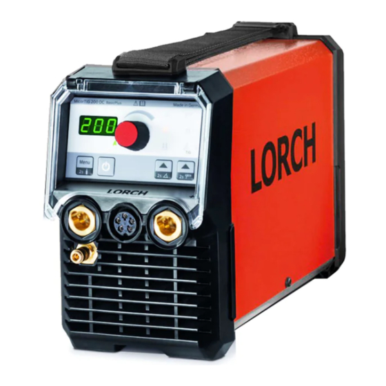 LORCH MicorTIG 200 DC BasicPlus Operation Manual