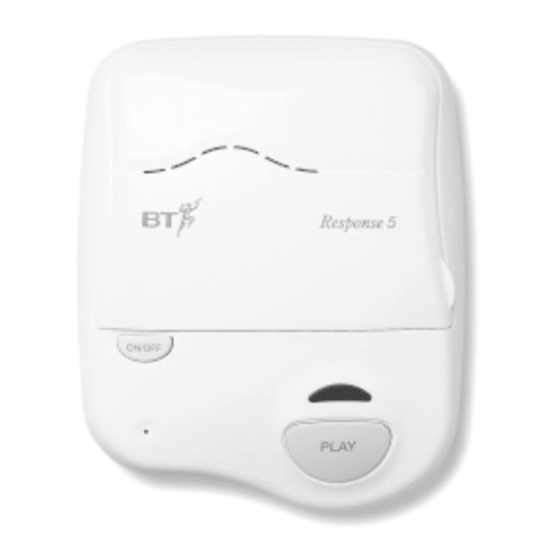 BT RESPONSE 5 User Manual