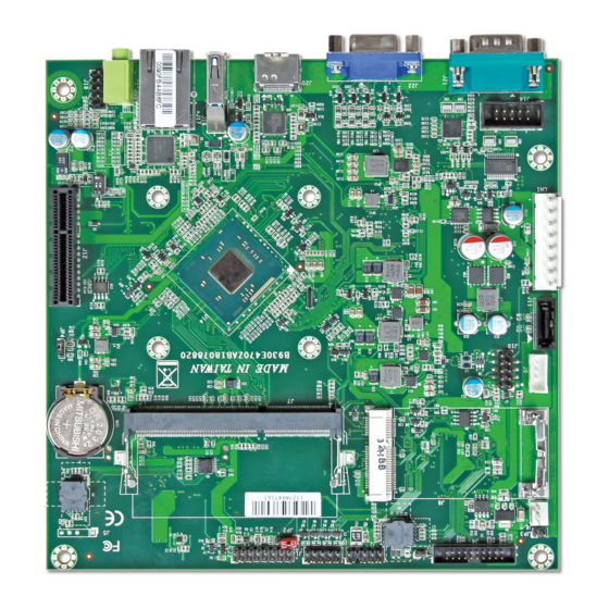 Portwell WADE-8078 User Manual