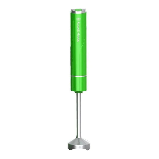 Russell Hobbs THE SLICK STICK Instructions & Warranty