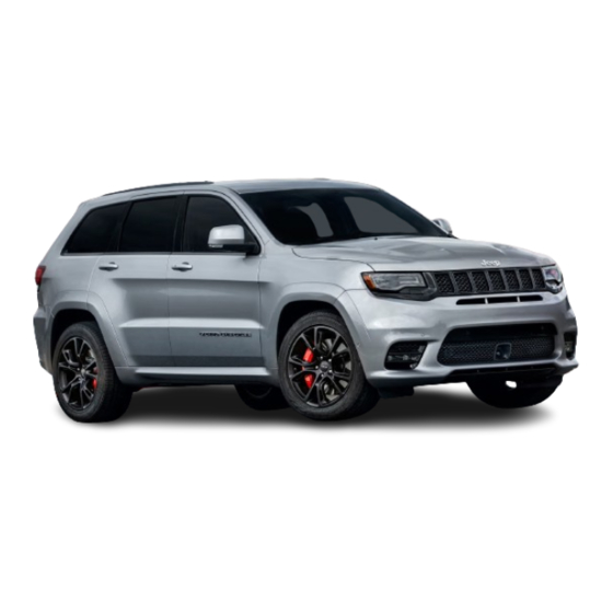 Jeep Grand Cherokee SRT 2017 Owner's Manual