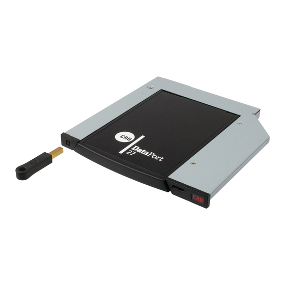 CRU DataPort DP27 Quick Start Manual