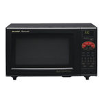 Sharp R-820BK - 0.9 Cubic Foot Convection Microwave User Manual