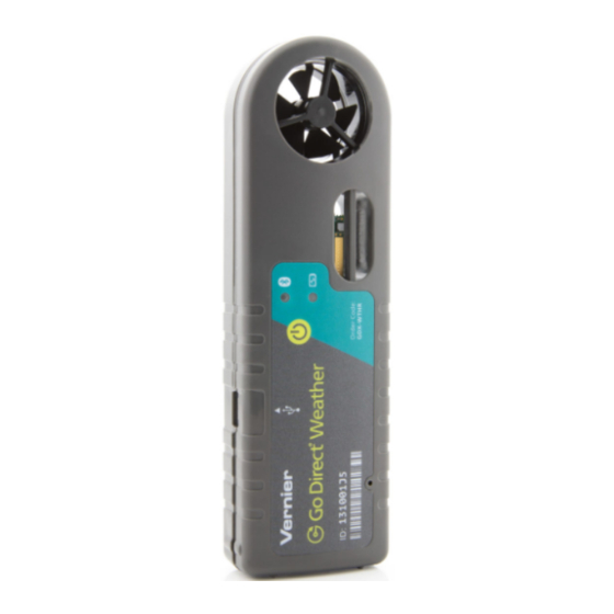 Vernier Go Direct Weather Manual