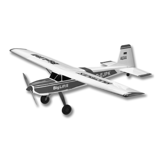 Big lift best sale rc plane