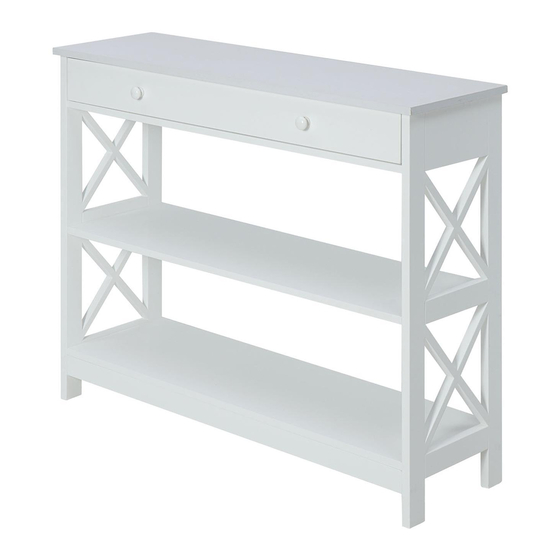 convenience concepts 203295W Assembly Instructions