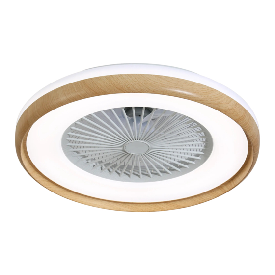 User Manuals: Sulion CAMBIL Ceiling Fan Light