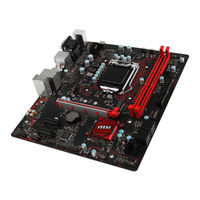 MSI B250M GAMING PRO Manual