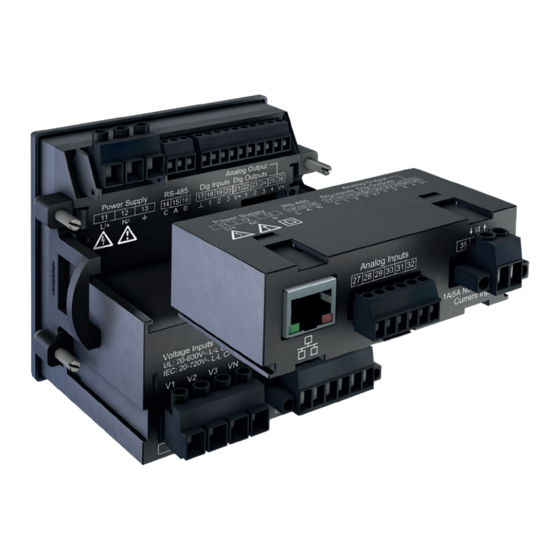 janitza 96-PA-RCM User Manual