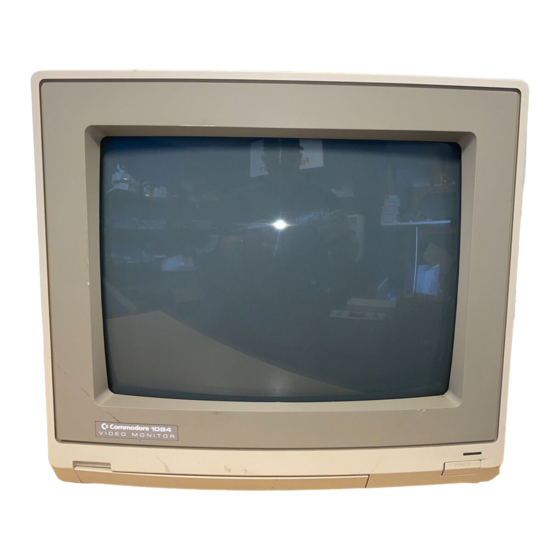 Commodore 1084-D Service Manual