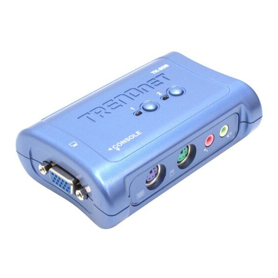 TRENDnet TK-208K User Manual