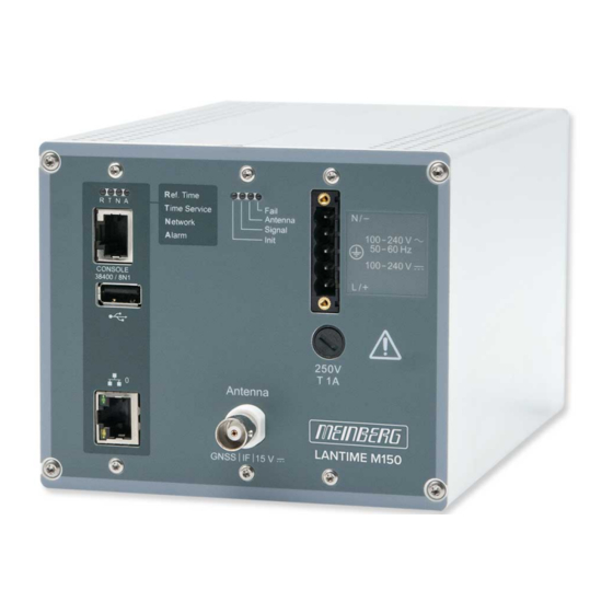 Meinberg LANTIME M150/GPS Technical Reference