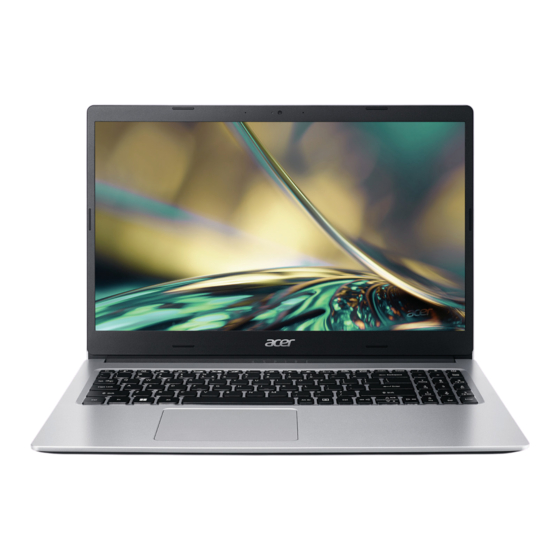 Acer Aspire 3 A315-58-57G8 Manuals