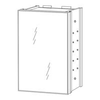 GetPro HIGH QULITY MEDICINE CABINET Installation Manual