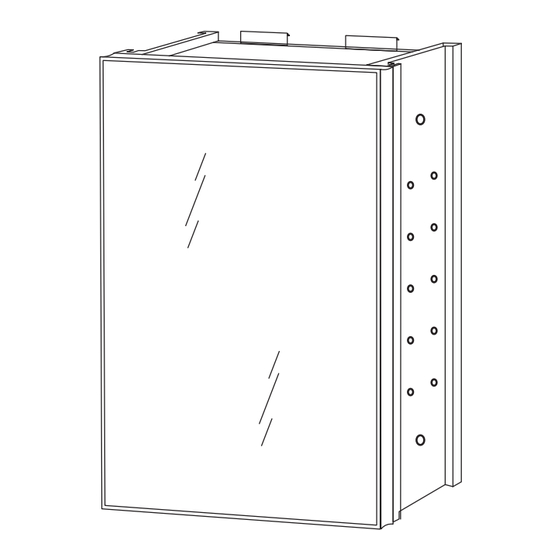 GetPro HIGH QULITY MEDICINE CABINET Manuals