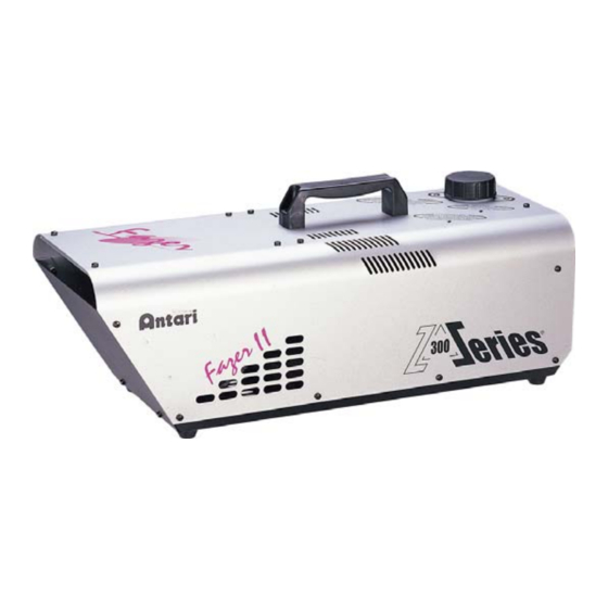 Antari Z-300II Fazer User Manual