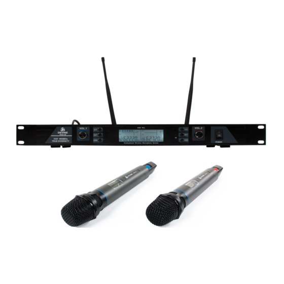 Devine WMD 168 User Manual