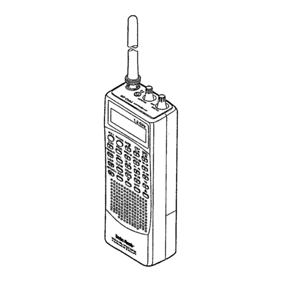 Radio Shack PRO-26 Owner's Manual
